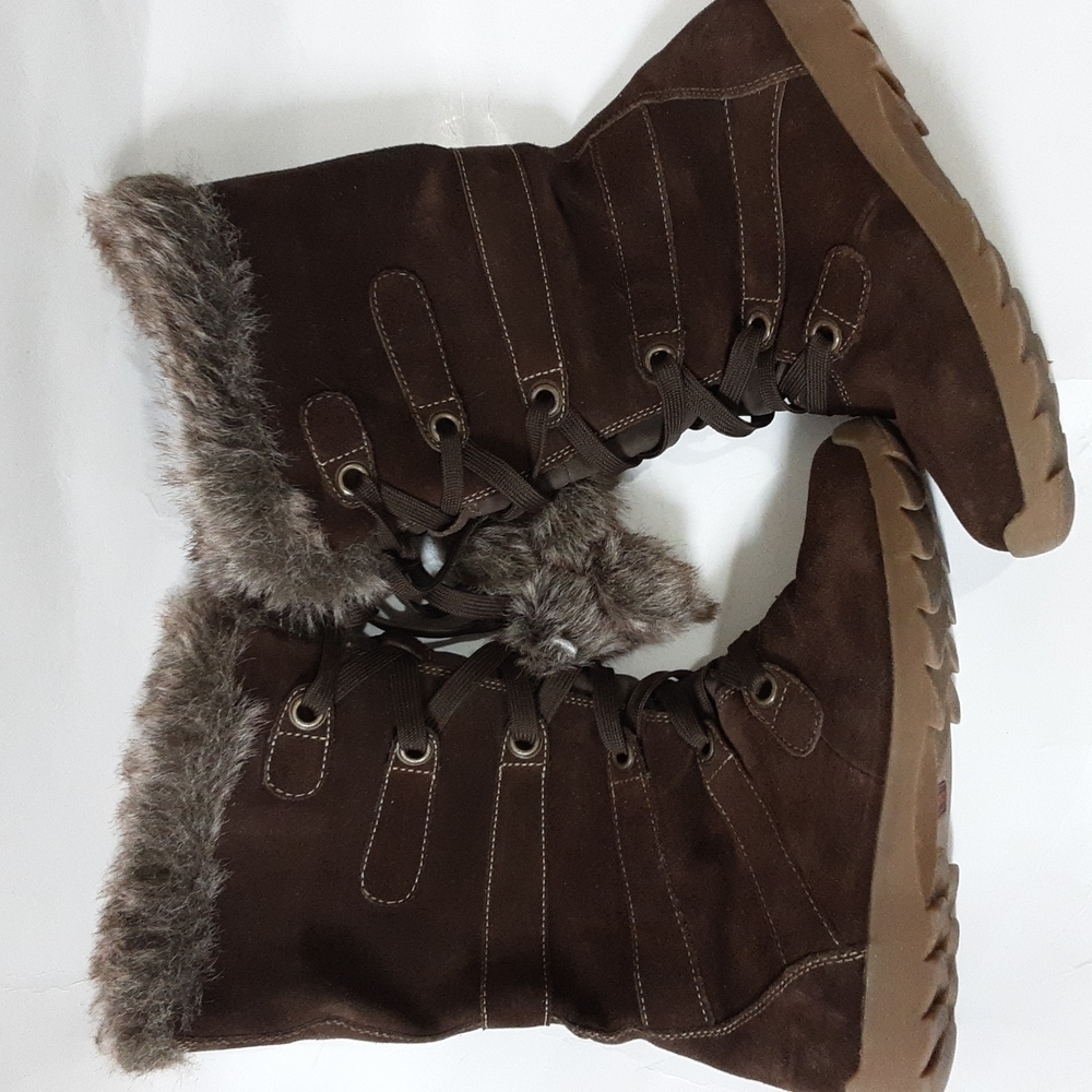 Sporto leather suede boots women in size 8.5us